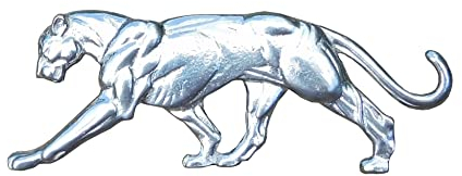 Broche Panthère, Faite Main en Etain, Fabrication Artisanale Francaise, par William Sturt, des Etains de Jumilhac