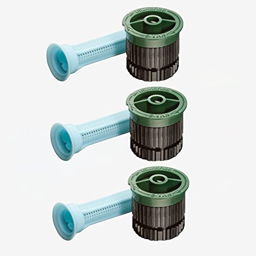 3X Rain-Bird Sprühdüse mit einstellbarem Sektor von 0° bis 360° (8-Van) für Typenreihe 1800 und Uni-Spray Wurfweite 1,8 m - 2,4 m