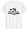 Let's Play Badminton-Grafik Badmintonspieler Sport Kreuz T-Shirt