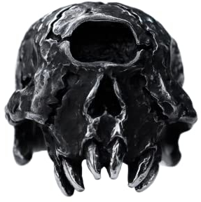 BEDT Neue Herrenringe Retro 3D Alien Predator Finger Gothic Punk Film Schmuck Geschenke