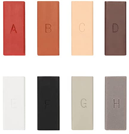 Irfora 8 STÜCKE Keramikfliesen-Reparaturset Wachssystem Kratzerreparatur Rissfüllung Fliesenoberfläche Reparatur von Kratzern Ausbessern Nur Verbrauchsmaterialien