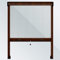 Mosquiteras Enrollables | Color Nogal Oscuro Lacado | 130 x 140 cm (Ancho x Alto) | Cortinadecor