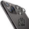 Tzstz 2 Pieces Black for iPhone 11 Pro / 11 Pro Max Camera Lens Protector, Anti-Scratch 9H Hardness, Black Rear Camera Lens Protector