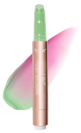 tarte maracuja juicy lip shift – Hydrating & Volumizing Lip Plumper Gloss Balm, Hyaluronic Acid, pH-Powered Plumping Lipgloss, High Shine Finish, Vegan & Cruelty-Free, full size, kiwi