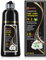 Schwarz Haarfärbeshampoo,100% Deckkraft für Weißes Haar für Damen und Herren, Haarfarben-Shampoo 4 in 1,Langanhaltende Professionelle Haarpflege 500 ml