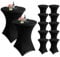 Showgeous 10er-Set Stretch Stehtisch Husse für Bistrotisch Ø 80-85 cm Cocktail Tisch-Überzug Husse, Verstärkung im Fußbereich, Stretch-Husse Schwarz Hussen für Stehtische und Bistrotische(Schwarz)
