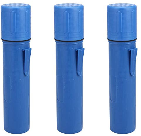 Bcowtte Pack of 3 Protection Welding Electrode Rod Storage Tube Container Holding Canister