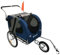 Hundefahrradanhänger Starline Original M – Blau – Mit Joggerfunktion – Faltbar – 2 in 1 Hundeanhänger & Hundebuggy – Fahrradanhänger für Hunde bis 30 KG