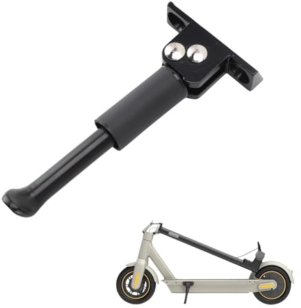 Hominas Elektro Scooter Ständer Kompatibel für Xiaomi M365, E-Scooter Kickstand Seitenständer Scooters Ersatzteile, Erweiterte Bodenkontaktfläche