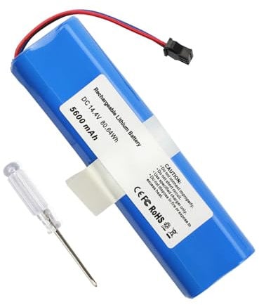 ANTIEE Vacuum Cleaner Akku für Cybovac S31 Robots domestiques ménagers，Replacement for Proscenic NR18650 M26-4S2P Battery 14.4V 5600mAh