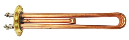 WLLKIY Wasserheizelement 380V 9KW 63mm Rundflansch Kupferheizung Tauchsieder Durchlauferhitzer Heizelement Effiziente Heizung(B 380V 9KW)