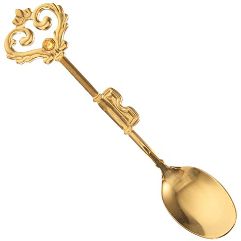 CIYODO Dessertlöffel Aus Edelstahl Eislöffel Mini-probierlöffel Für Eis Und Desserts Praktisch Und Langlebig