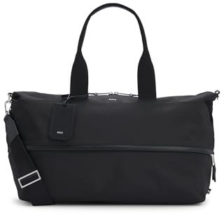 BOSS Herren Highway N Erweiterbarer Weekender mit Signature-Details Schwarz001 Stck