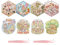 8 Stück 3D Sticker, 3D Sticker Scene, DIY 3D House Stickers, Pinzette, 3D Sticker Maker, Sticker 3D, Fun 3D Aufkleber Szene DIY Miniatur Szene Aufkleber, Netter Cartoon 3D Aufkleber Szene