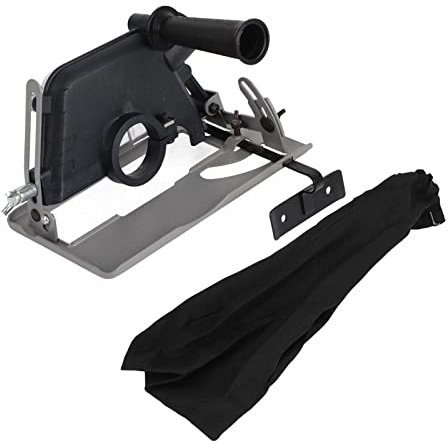 Mavaol Universal Angle Grinder Stand, Adjustable Cutting Guide, Precise Angle and Depth Control, Aluminum Bracket for DIY Wood, PVC and Metal Cutting