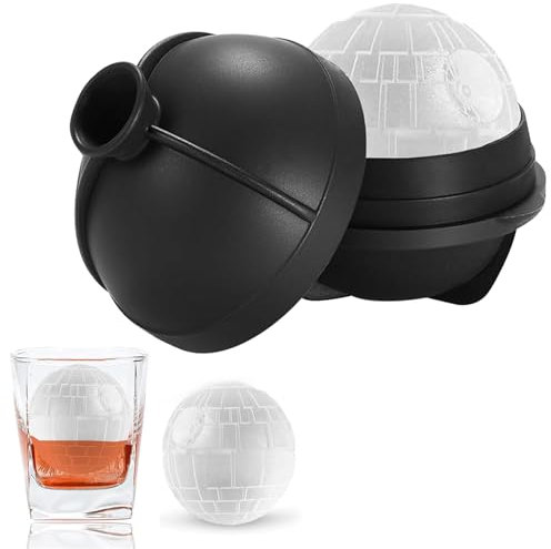 Bac à glaçons Star Wars en silicone pour whisky, cocktails, boissons, chocolat, 7 cm x 7 cm