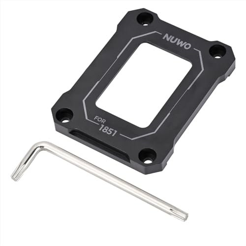 FRCPU1851 - Soporte de fijación para CPU LGA 1851, soporte de marco seguro antipliegue para CPU 1851, negro