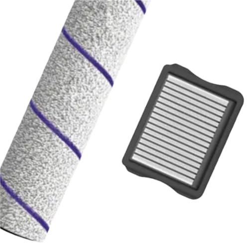 Filtre À Brosse À Rouleau, Compatible Avec Rowenta, X-Clean 10 Aspirateur Sec Et Humide Remplacez Les Accessoires Du Filtre À Brosse À Rouleau(1 Roller 1 filter)