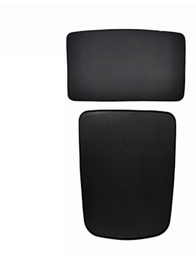 Aputoxz Tesla Model 3 Sonnenschutz, 2-teiliges Set für Vorder- und Rückseite, Glasdach, volle Sonnenblende, passgenau für Tesla Model 3 2021–2023, Wärmedämmung, UV-Schutz, Kühlschutz