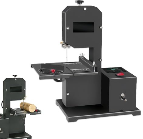 Professional Benchtop Bandsaw and Table Saw Combo, 800W Motor for Woodworking, Efficient Foam Cutting, Standard Edition