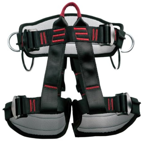 Harnais d'escalade réglable pour hommes et femmes, équipement de sécurité extérieur