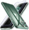 Losvick iPhone 11 Pro Max Hülle 2019, 3 Stück Panzerglas Schutzfolie, Handyhülle Transparent Silikon TPU Anti-Gelb Schutzhülle Stoßfänger Stoßfest Case für iPhone 11 Pro Max - 6.5 Zoll- Klar