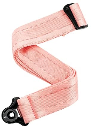 D'Addario Auto Lock Tracolla Per Chitarra - Accessori Per Chitarra Acustica Ed Elettrica - Tracolla Per Chitarra Autobloccante Facile Da Usare - New Rose - 2 Width - Nylon