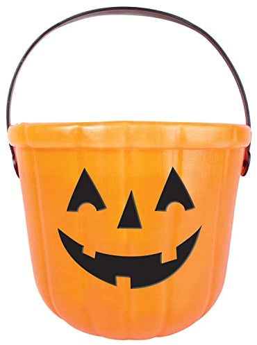 Geschenksack Halloween Eimer Kürbis