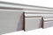 MadeInNature, Plinthe en médium mouluré de style Louis XV prépeinte blanche de très grande qualité, différentes dimensions, fabrication Française pour MadeInNature (Long 2 m Hauteur 11 cm, 10 ml)