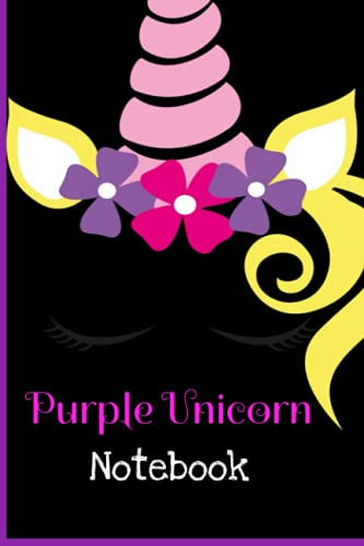 Purple Unicorn Notebook: Journal Tablet