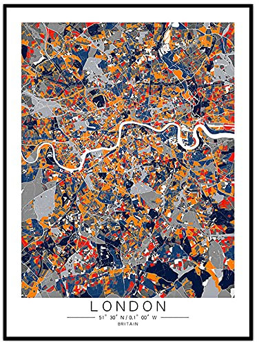 1000 Piece Puzzles For Adults,London England City Map Jigsaw Children Wooden Puzzle Board,Sustainable Jigsaw Puzzle Sets For Family, Brain Challenge Toys For Kids, Parent-Child Intelligence Games,200
