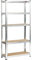 Rhino Racking - 2 Bays - 5 Tier Heavy-Duty Industrial Storage Shelves - Galvanised - 150x75x30cm
