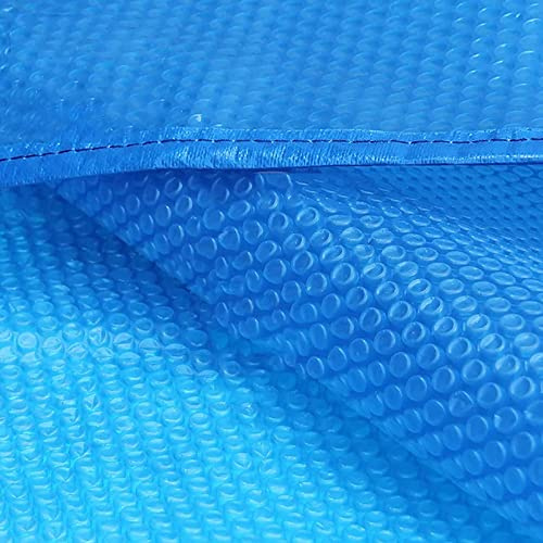 Cobertor Solar Piscina Cubierta De Hoja De Burbujas For Bañera De Hidromasaje/baño/invernadero/piscina De Spa, Cubierta De Calefacción De Piscina Sobre El Suelo/enterrada Manta Térmica Con Ojales Redo
