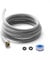 Dehumidifier Hose for Drainage 3/4 FHT, with Premium Brass Connectors (12FT)