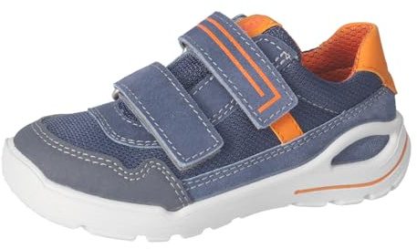 RICOSTA Jungen Kletthalbschuhe Rider, Kinder Halbschuhe, Weite: WEIT, lose Einlage, Freizeitschuhe, Turnschuhe, Laufschuhe, Reef/Ozean (140), 31 EU