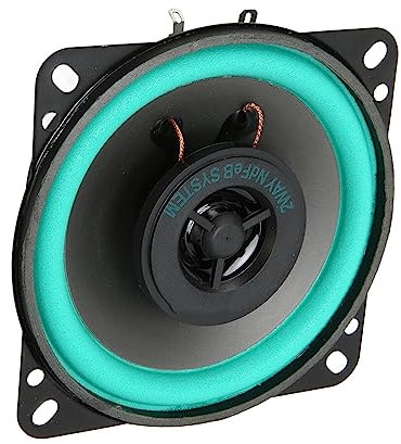 Elprico 100W 4 Inch Car Speaker, Coaxial, Auxiliary, Limited Warranty, Car Audio Speaker