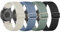 Youery 3 Pcs Cinturino Intrecciato, Compatibile con Apple Watch 42 mm 44 mm 45 mm 49 mm donna Uomo, Cinturini Sportivo Regolabile Nylon Ricambio per iWatch SE Series 10 9 8 7 6 5 4 3 2 1 Ultra/Ultra 2