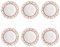 VILLEROY & BOCH Toy's Delight Specials Piatto Fondo Set 6 Pezzi Bianco Rotondo 23cm Tavola Natale