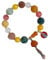 Perfeclan Bodhi-Lotus-Armband, Stretch-Armband, Dekoration, Bodhi-Lotus-Handschnur für Männer und Frauen, Geschenk zum Jahrestag oder Geburtstag, Stil c