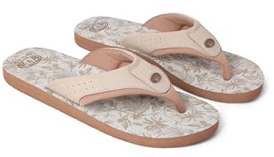 Animal Jekyl Mens Flip-Flops - Slip-on, Lightweight & Comfortable with Soft Padded upper Straps - Best for Spring Summer, Beach & Outdoors Tan (02) Adult Shoe Size 10
