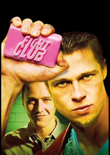 Love By Canvas Filmposter Fight Club, klassische Filmwandkunst (A3)