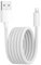 iN Magnetic Lightning Cable Coiled, 3.3FT USB to Lightning iPhone Charger Cable Fast Charging, Flat Retractable iPhone Cord Braided for Car Compatible with iPhone 14 13 12 11 Pro Max XR XS X