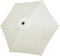 Toile Parasol 6 Baleines 3m Remplaçante pour Parasol de Terrasse, Tissu Résistant et Épais, Rechange Parasol 3m 6 Baleines pour Jardin et Extérieur