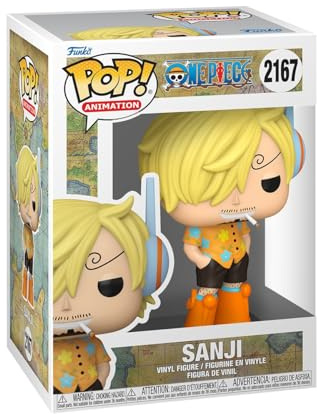 Funko POP! Animation: One Piece - Sanji | Offizieller Fanartikel und Merch - Vinyl Sammelfigur als Regal Deko - Geschenkidee zum Geburtstag für Fans und Sammler