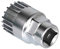 BlueSunshine Bike Bicycle Bottom Bracket Removal Remover Tool for Shimano/FSA/VP/LP, 20 Teeth Fit (Silver)