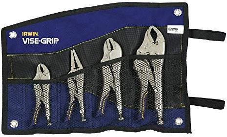 IRWIN Vise-Grip Locking Pliers, Fast Release, 4-Piece Set (IRHT82592)