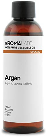 Aceite de Argán BIO (Argania spinosa) - 100 mL - Aceite Vegetal Virgen Certificado Cosmos - Aroma Labs
