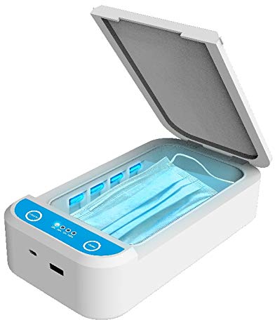 BE PRO Esterilizador UV para Teléfonos Móviles con luz Ultravioleta. Desinfectante con Aromaterapia. Desinfecta Tus Objetos de Virus y Bacterias