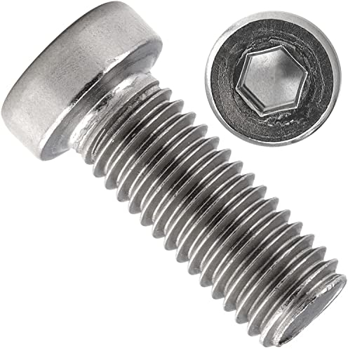 OPIOL QUALITY® Zylinderschrauben mit Innensechskant niedrige Kopf DIN 7984 M5x20 mm aus Edelstahl A2 V2A (5 Stück) Zylinderkopfschrauben Schrauben Zylinderkopf