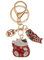 Ruluti Cat Keyring Japanese Fortune Lucky Beckoning Cat Maneki Neko Keyring for Handag Backpack Phone Funny Gifts